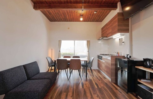 Sendagaya Apartamento | There are 1 bed room with 2 double beds