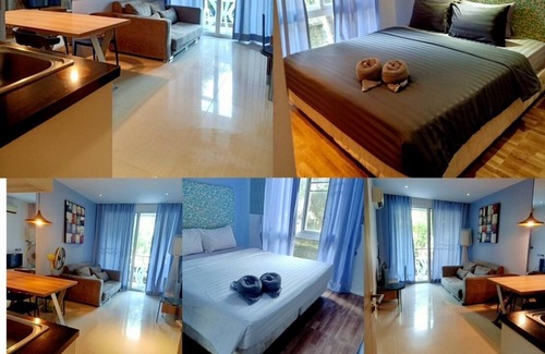 South Pattaya Condominio | There is a swimming pool for relaxing. Private parking