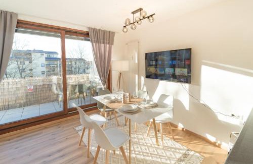 Schmiden Apartamento | Theresa - Penthouse Terrasse Klima Parkplatz