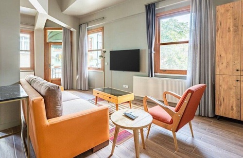 Balat Apartamento | This apartment is a 1 bedroom(s), 2 bathrooms, located in Fatih, İstanbul.