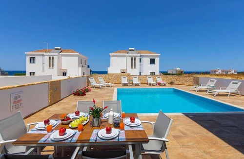 Pomos Casa | This fantastic, air-conditioned beachfront property is a perfect getaway for holiday makers wanting