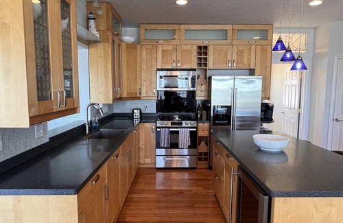 Erie Casa | This Place Rocks! Waterfall and lake access