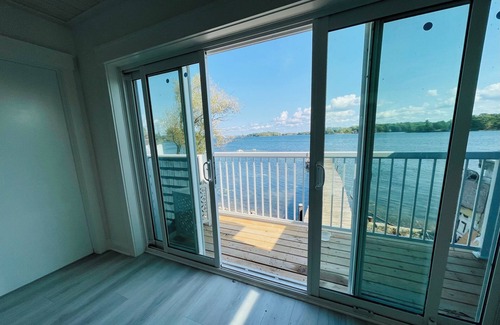 Leeds and the Thousand Islands Cabaña | Thousand Islands Luxury Peninsula Getaway - 360 Water View -