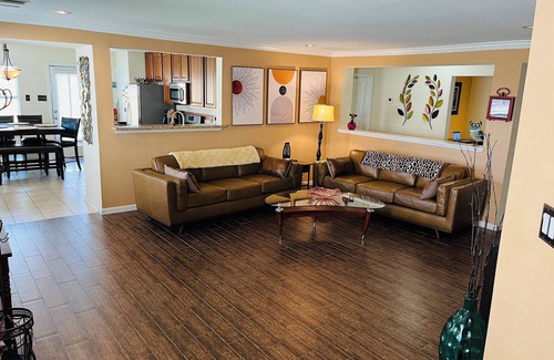 Cypress Casa | Three bedroom home, pets allowed.