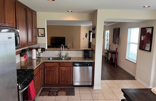 Cypress Casa | Three bedroom home, pets allowed.