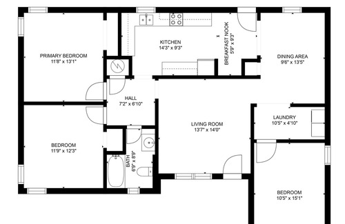 Meadowbrook Casa | Three bedroom house minutes from Ft. Worth and Arlington