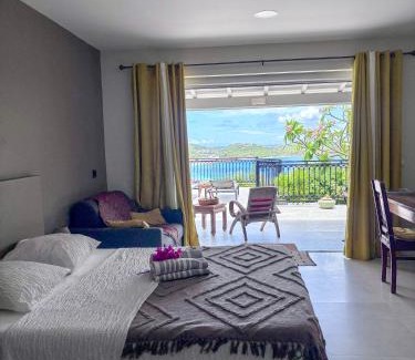 Grand Case Casa | Ti Bay - Vue Mer spectaculaire & Piscine à débordement