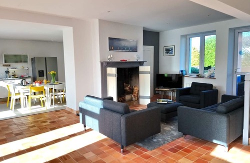 Plouharnel Chalet De Esquí | Casa familiar / Surf House - Saint Barbe Beach