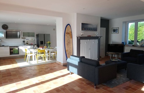 Plouharnel Chalet De Esquí | Casa familiar / Surf House - Saint Barbe Beach