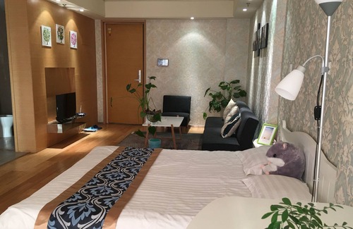 Wangjing Apartamento | Tiandi Huadian Apartment Qilinshe