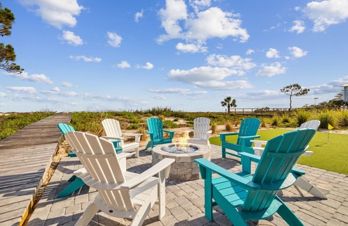 Cape San Blas Casa | Tides Beach House: Beachfront New Build- Sleeps 30, Pet Friendly, Priv. Pool