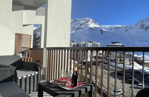 Val Claret Apartamento | Tignes Val Claret, Grand Duplex 70 m² ski-in ski-out 8/10 personas