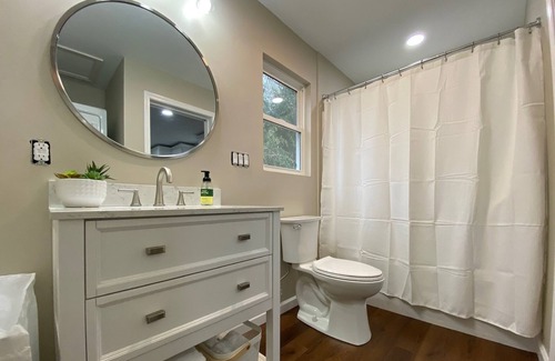 Morgantown Cabaña | Tiny Blue House offers Simplicity in a great location