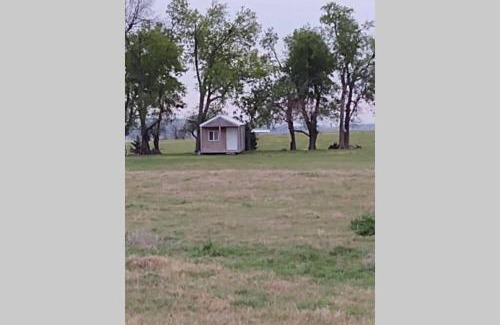 Lawton Apartamento | Tiny Cabin at the DonkeyRanch