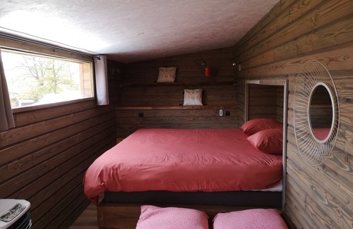 Saint-Leonard-des-Bois Cama Y Desayuno | La Belle Planque-Habitacion Doble-Baño con bañera-Confortable-Vista al Jardín