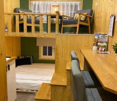 Hamm Apartamento | Tiny House Ahse im PIER9 Tiny House Hotel