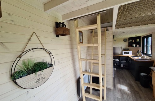 Saint-Martin-au-Bosc Cabina | Tiny house with pool and jacuzzi