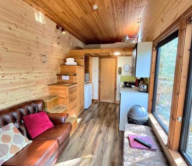 Llanybri Chalet De Esquí | Tiny House-Hot Tub-St Clears-Pembrokeshire-Tenby