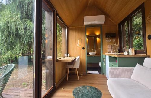 Etival-les-le-Mans Chalet De Esquí | Tiny-house PAMPA Lodges au bord de l'eau