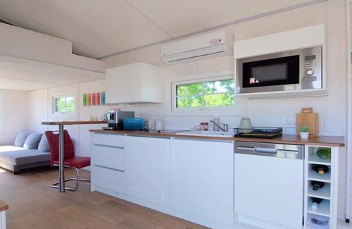 Priort Apartamento | Tiny house paradise, 30sqm, 2 sleeping galleries, small kitchen, max. 3 people