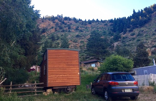 Idaho Springs Cabina | Tiny House - Opiniones de viajeros sobre Rocky Mountain Livin '
