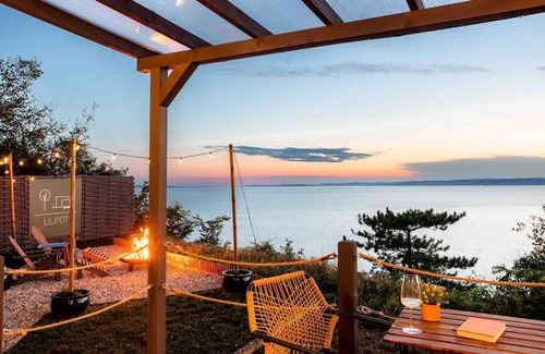 Balatonfokajar Apartamento | Tinyhouse with view to Balaton - Liliput Houses