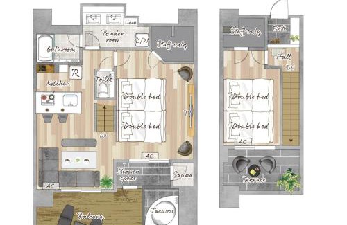 Azabu-Juban Apartamento | tkm元麻布3丁目102