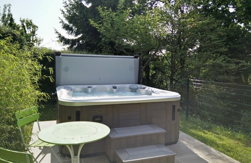 La Vicomte-sur-Rance Cabaña | ALQUILER ALBERGUE CON SPA CERCA DE DINAN ST MALO COTE D EMERAUDE