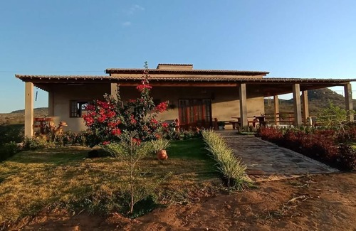 Olho d'Agua do Casado Cabaña | Toca do Mocó Local Tranquilo com Vista Para o Rio São Francisco