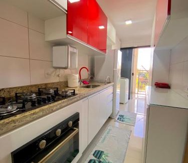 Plano Diretor Sul Apartamento | todo climatizado, 2 quartos e piscina na 706 sul
