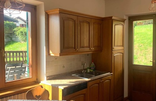 Cortina d'Ampezzo Apartamento | Tofana and bobsled area -luxury apartment (8 beds) with terrace near center