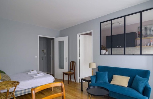 Butte-aux-Cailles Apartamento | Tolbiac Studio Place d'Italie