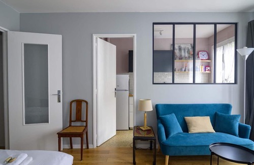Butte-aux-Cailles Apartamento | Tolbiac Studio Place d'Italie