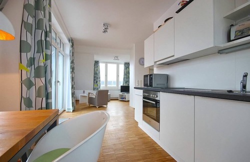 Wangerooge Apartamento | Tolle Dachgeschosswohnung mit Meerblick und Ost-loggia - nur 100 m zum Strand!