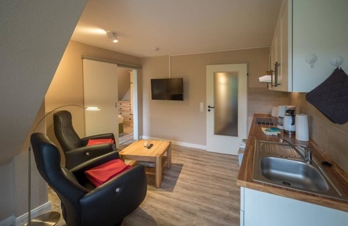 Spiekeroog Apartamento | Tolle Ferienwohnung im Inselhaus Arche Svea in Unmittelbare Nähe zum Deich und z