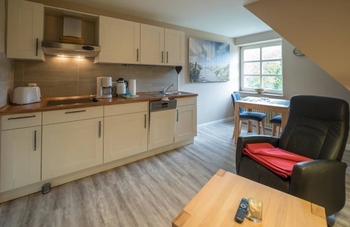 Spiekeroog Apartamento | Tolle Ferienwohnung im Inselhaus Arche Svea in Unmittelbare Nähe zum Deich und z