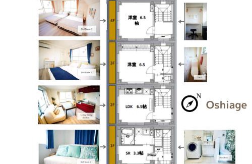 Sumida Apartamento | Tomo House Oshiage from 2 minitues train station Tomo House 押上駅から徒歩2分