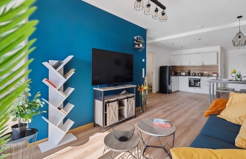 Wolfsburg Apartamento | TomsFlat VW Bulli Apartment Wolfsburg - sustainable new building with parking