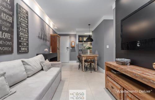 Jacarepagua Apartamento | TOP 3 QUARTOS com ESTACIONAMENTO em Condomínio com PORTARIA 24h, Sauna e Parquinho Infantil - Apartamento com Ar Condicionado, SmarTV, Wi-Fi 120 mbps e Cozinha Completa