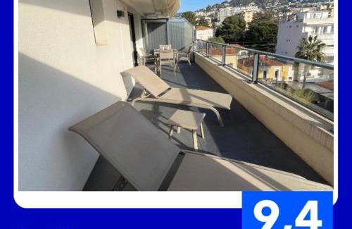 Pointe Croisette Apartamento | Top Floor Secret Garden, Cannes