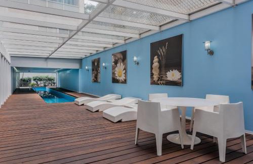 Hipodromo Condesa Apartamento | TOP VIEW PENTHOUSE Private Rooftop, Wi-Fi 500Mbps, Air Conditioning, Grill, Pool and Gym