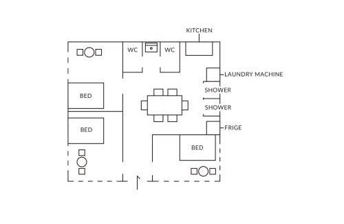 Kita Apartamento | TORA HOTEL Tokyo-Rikugienn 寅ホテル 六義園 A
