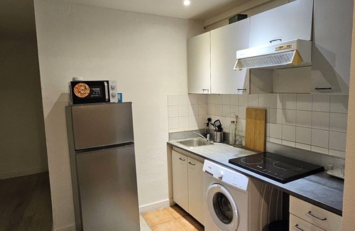 Toulouse City-Centre Apartamento | Toulousaine pink brick studio