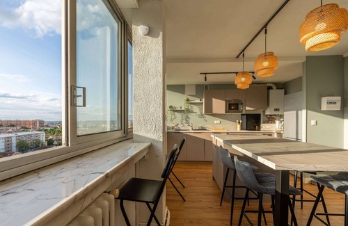 Minimes - Barriere de Paris Apartamento | Toulouse 3 Bedrooms appartement Balcony + View, 10min metro & Train station