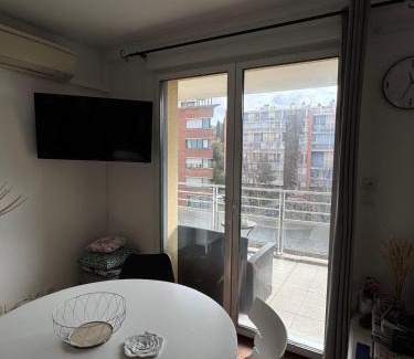 Marengo - Jolimont Apartamento | Toulouse Marengo-Gare Matabiau - Médiathèque-Allées Jean Jaurès proche ligne B Parking privé sécurisé gratuitprivé
