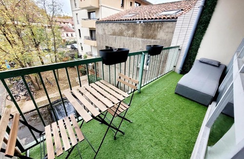 Patte d'Oie Apartamento | Toulouse-St Cyprien - Parking-- Netflix