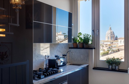 Rione III Colonna Apartamento | Torre de Roma - Ático en Piazza di Spagna