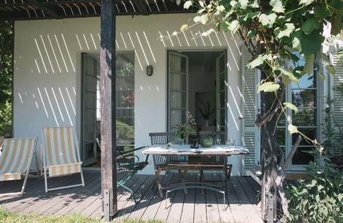Werder Apartamento | Tower villa ground floor - garden apartment with terrace
