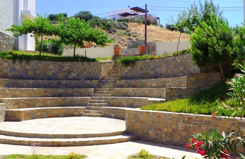 Makry Gialos Apartamento | Casa de pueblo con impresionantes vistas de la bahía y la montaña