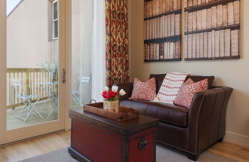 North Downtown Hotel | Una de las cuatro habitaciones de hotel boutique en The Townsman en el centro comercial Downtown